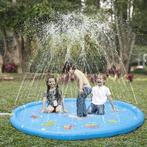 Piscina tapete divertida